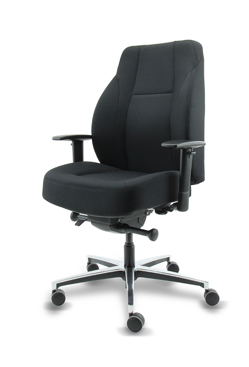 Workliving Delta-2 Compact Mirage - Ergonomische 24-uurs Bureaustoel 200 kg