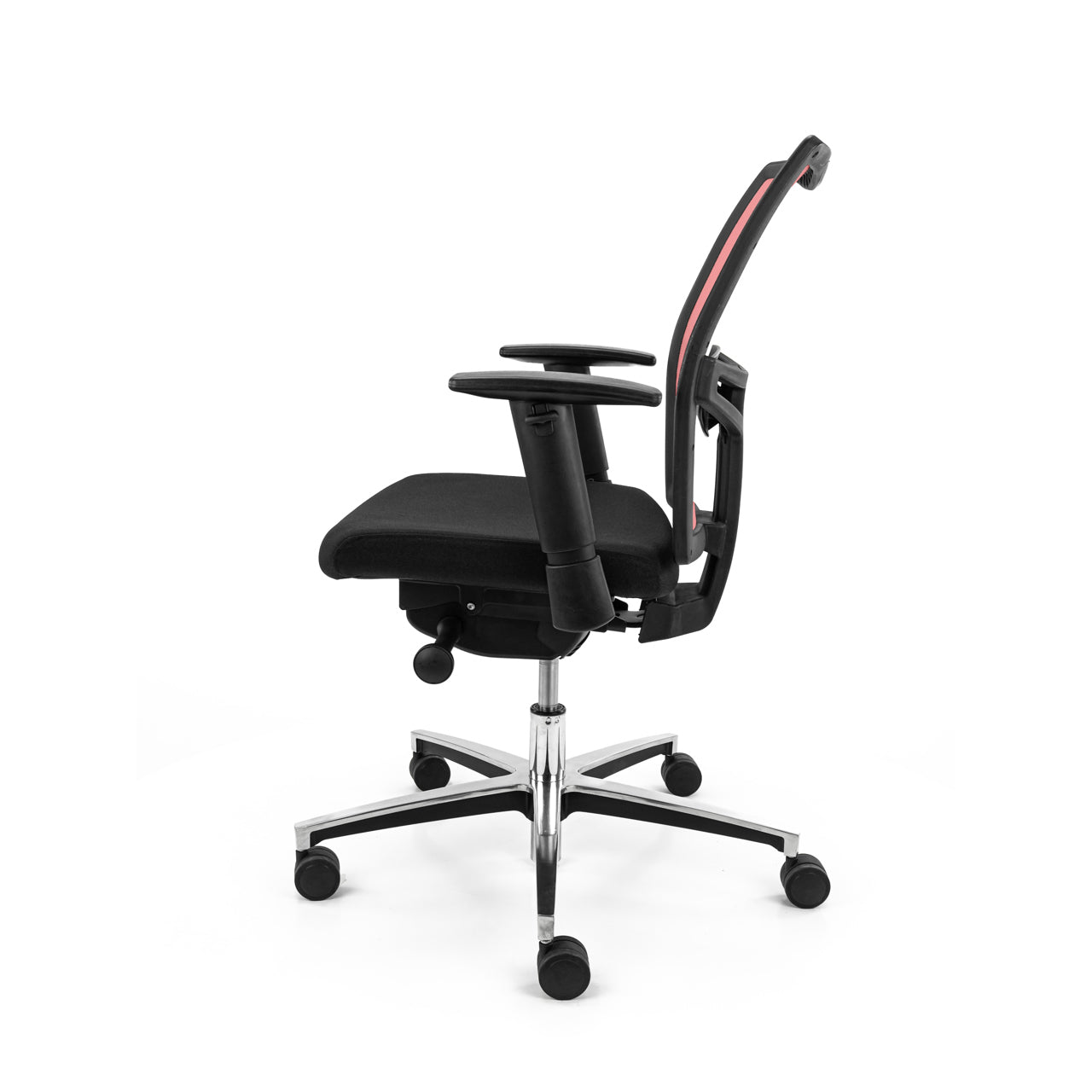 Refurbished Bureaustoel Workliving Projectas V1 Mesh Rood (N)EN 1335