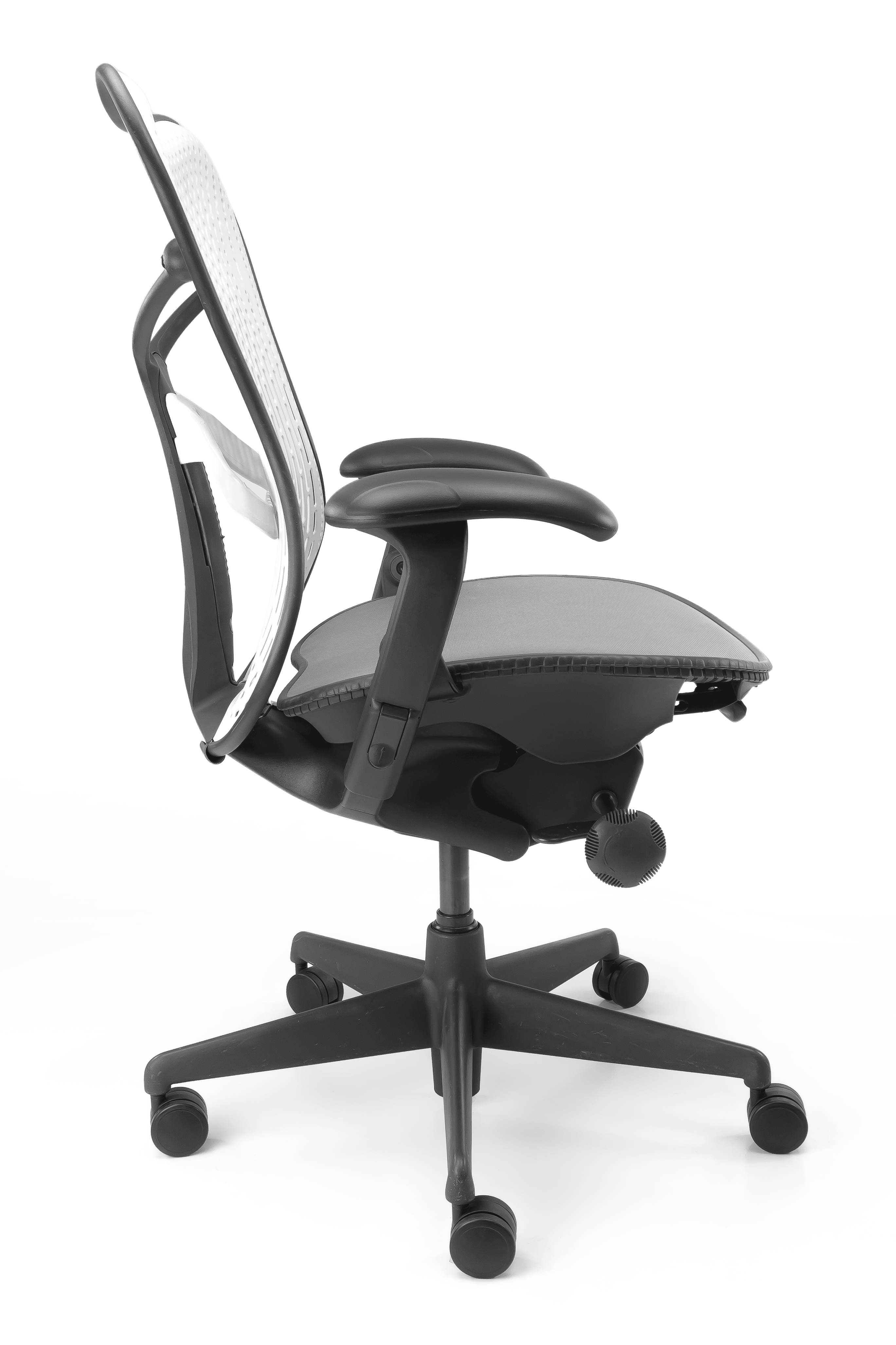 Refurbished Bureaustoel Herman Miller Mirra Wit Grijs