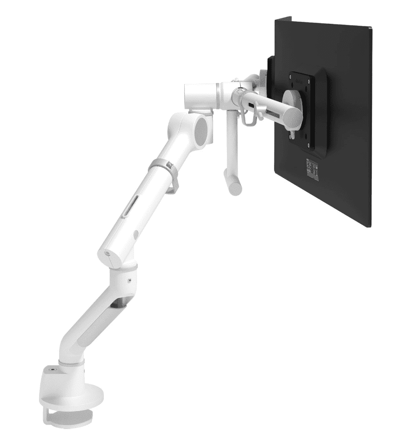 Dataflex - Viewgo Pro Monitorarm - 2 Monitoren - Wit - Bureau 640 - Dataflex - Monitorarmen met 2 armen- Workliving