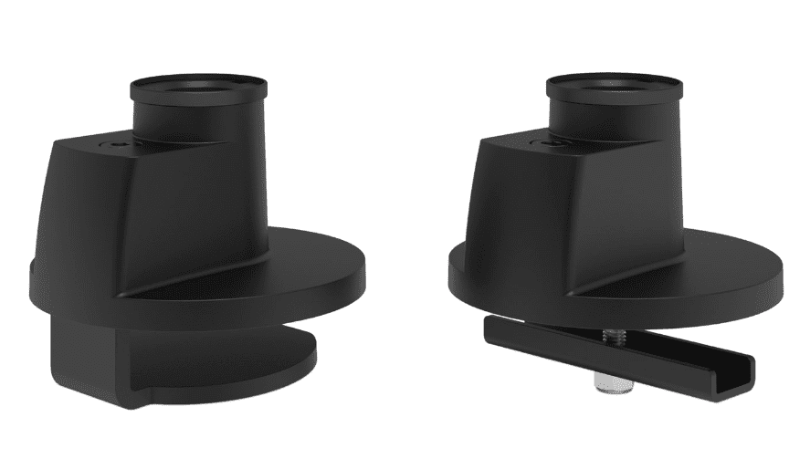 Dataflex Viewgo Pro Monitorarm - 2 Monitoren - Zwart - Bureau 640 - Dataflex - Monitorarmen met 2 armen- Workliving