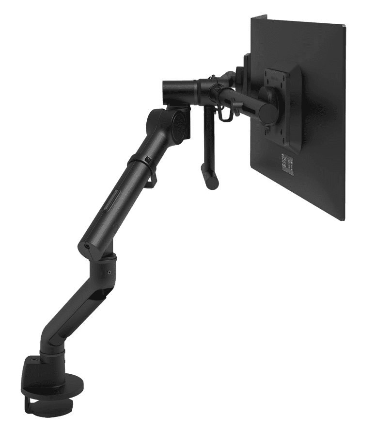 Dataflex Viewgo Pro Monitorarm - 2 Monitoren - Zwart - Bureau 640 - Dataflex - Monitorarmen met 2 armen- Workliving