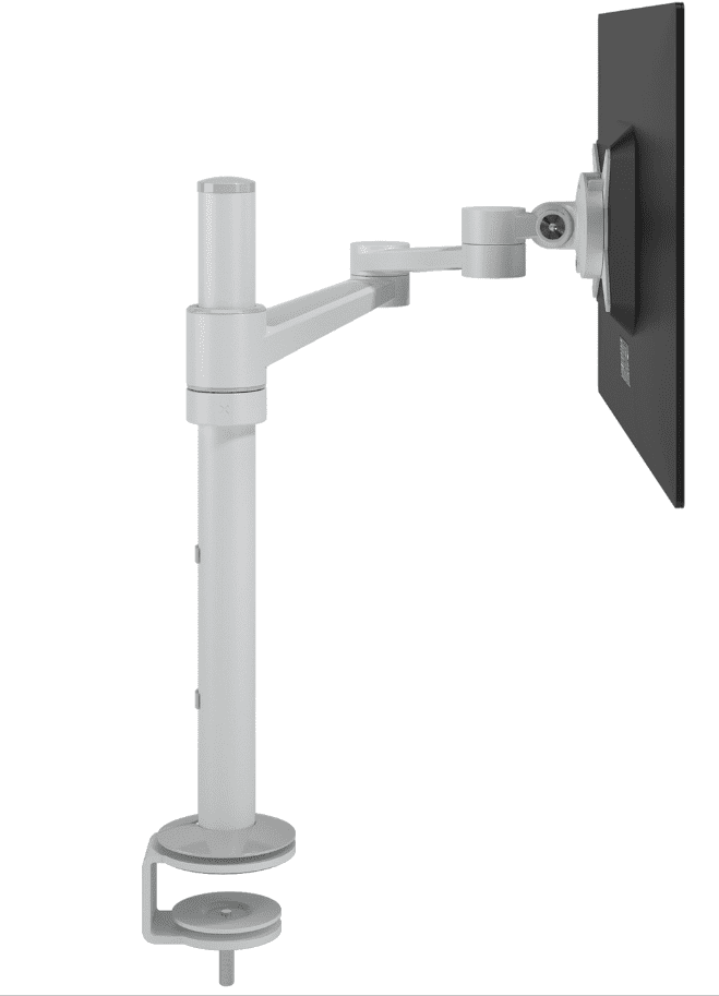 Dataflex Viewlite Monitorarm - 1 Monitor - Wit - Bureau 120 - Dataflex - Monitorarmen met 1 arm- Workliving