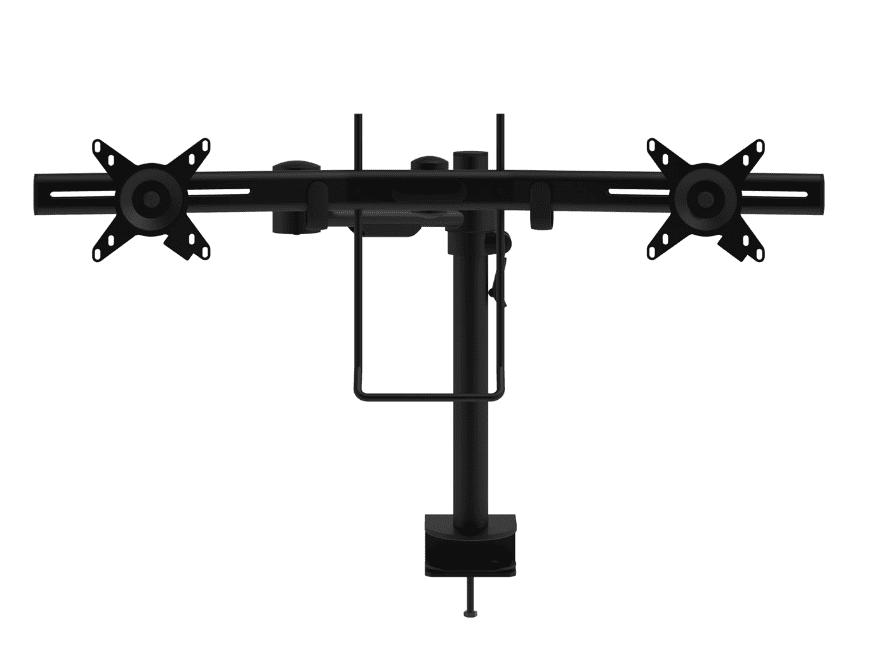 Dataflex Viewmate Monitorarm - 2 Monitoren - Zwart - Bureau 603 - Dataflex - Monitorarmen met 2 armen- Workliving