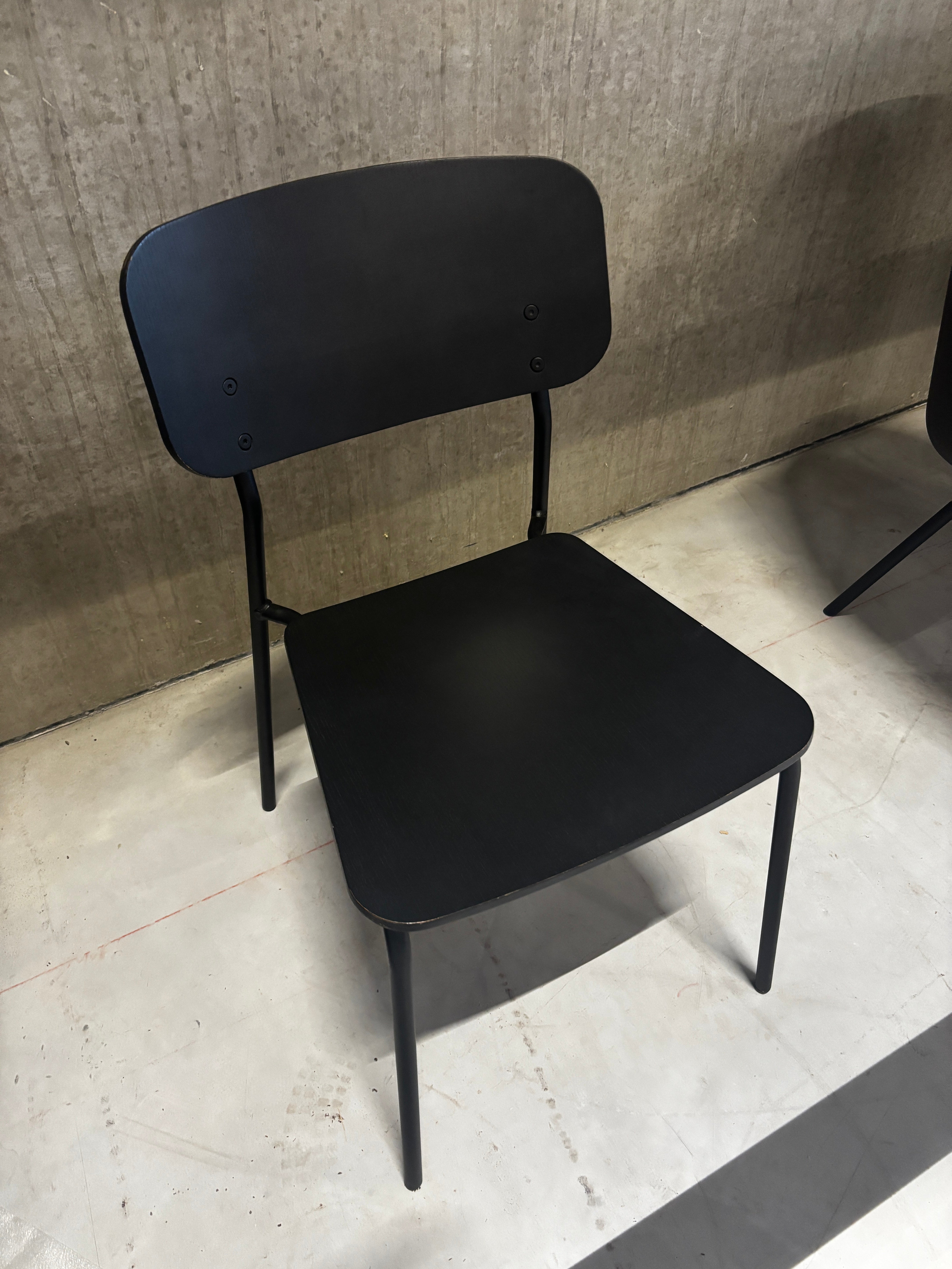 Sample Sale - Workliving Bianca Eetkamerstoel - Houten Design Zwart Eiken