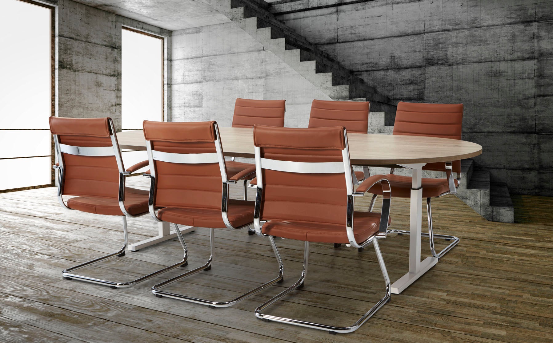Manhattan Design Meeting chair Low back 600 Black
