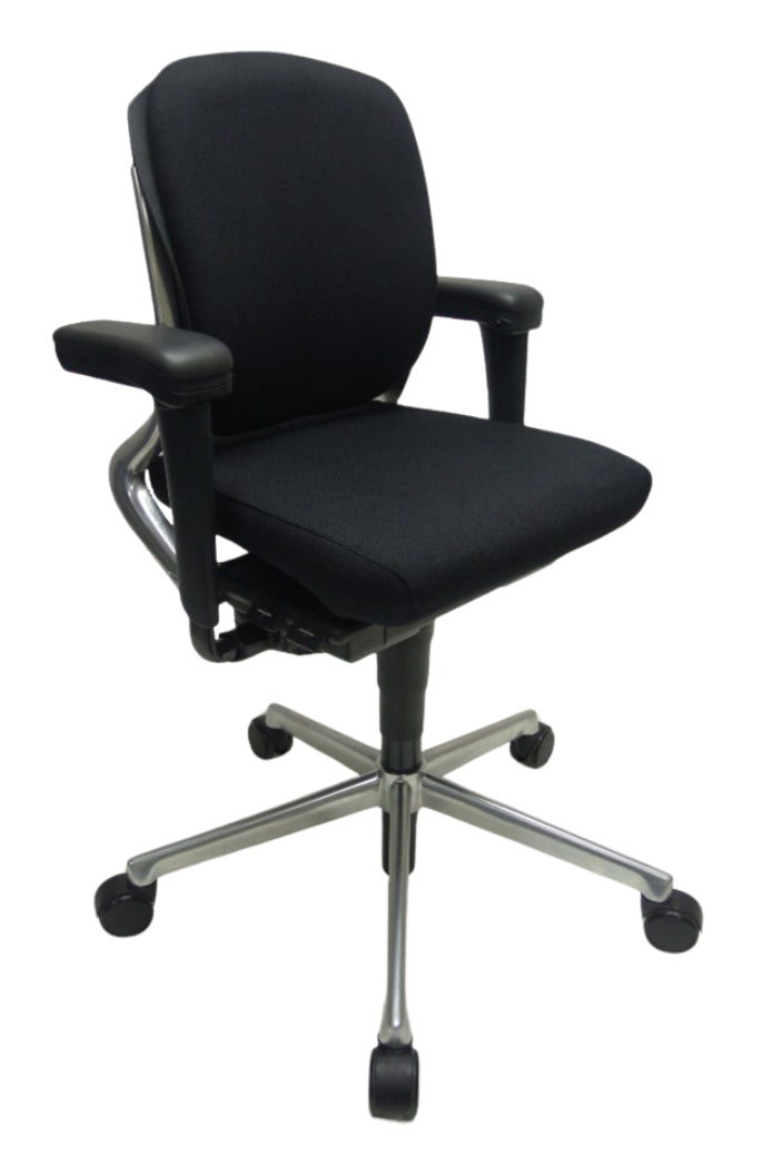 Refurbished Office chair Ahrend 230 Low Rug Black / Chrome