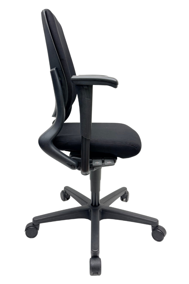 Refurbished Bureaustoel Ahrend 230 Zwart met lendensteun