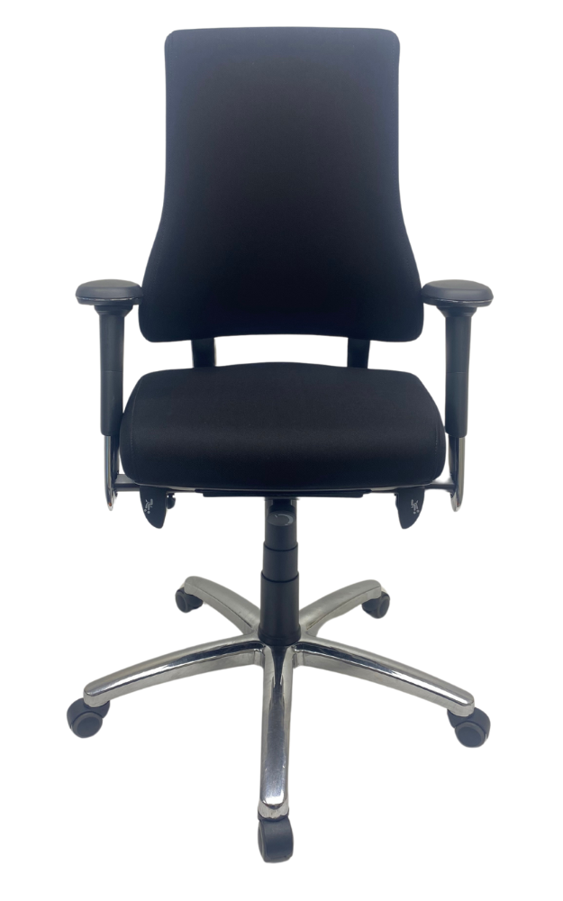 Refurbished Office chair BMA AXIA Pro Extra High Black / Chrome 4D NPR1813