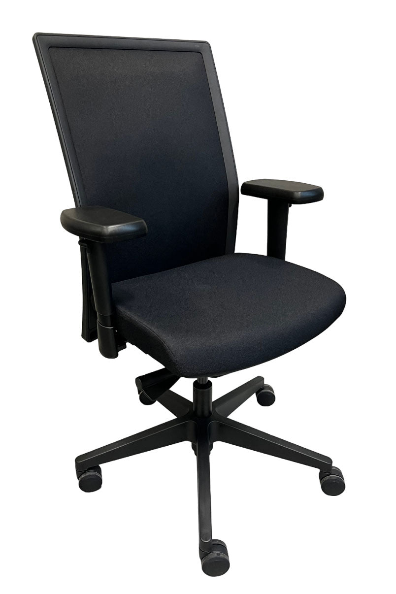 Refurbished Bureaustoel Gispen Omnis Comfort Zwart NPR1813