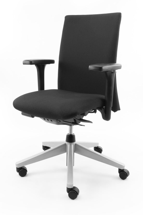 Refurbished Bureaustoel Haworth  Comforto D5585 Zwart