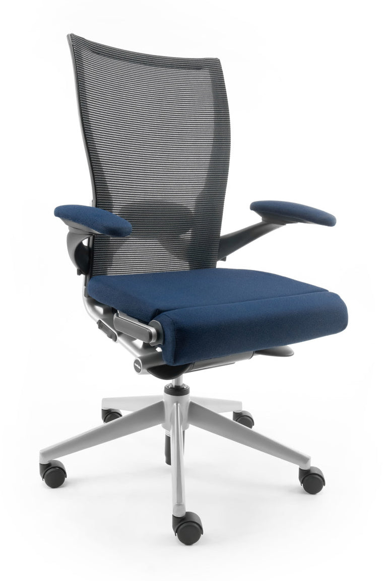 Refurbished Bureaustoel Haworth Comforto X99 Blauw