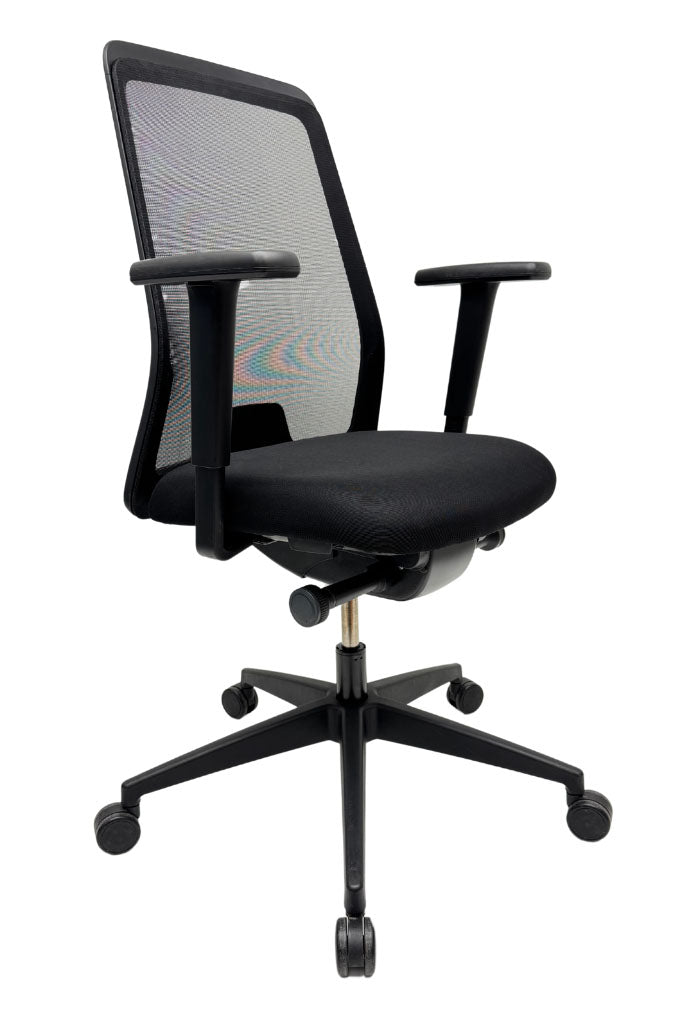 Refurbished Bureaustoel Interstuhl Every 142 EX Mesh Zwart