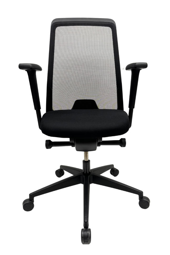Refurbished Bureaustoel Interstuhl Every 142 EX Mesh Zwart