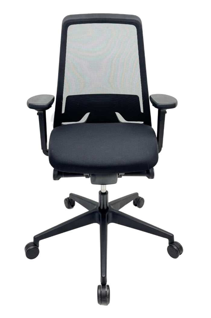 Refurbished Bureaustoel Interstuhl Every 142EX Mesh Zwart