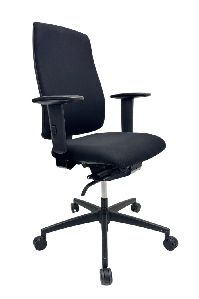 Refurbished Bureaustoel Interstuhl GOAL Zwart 2D