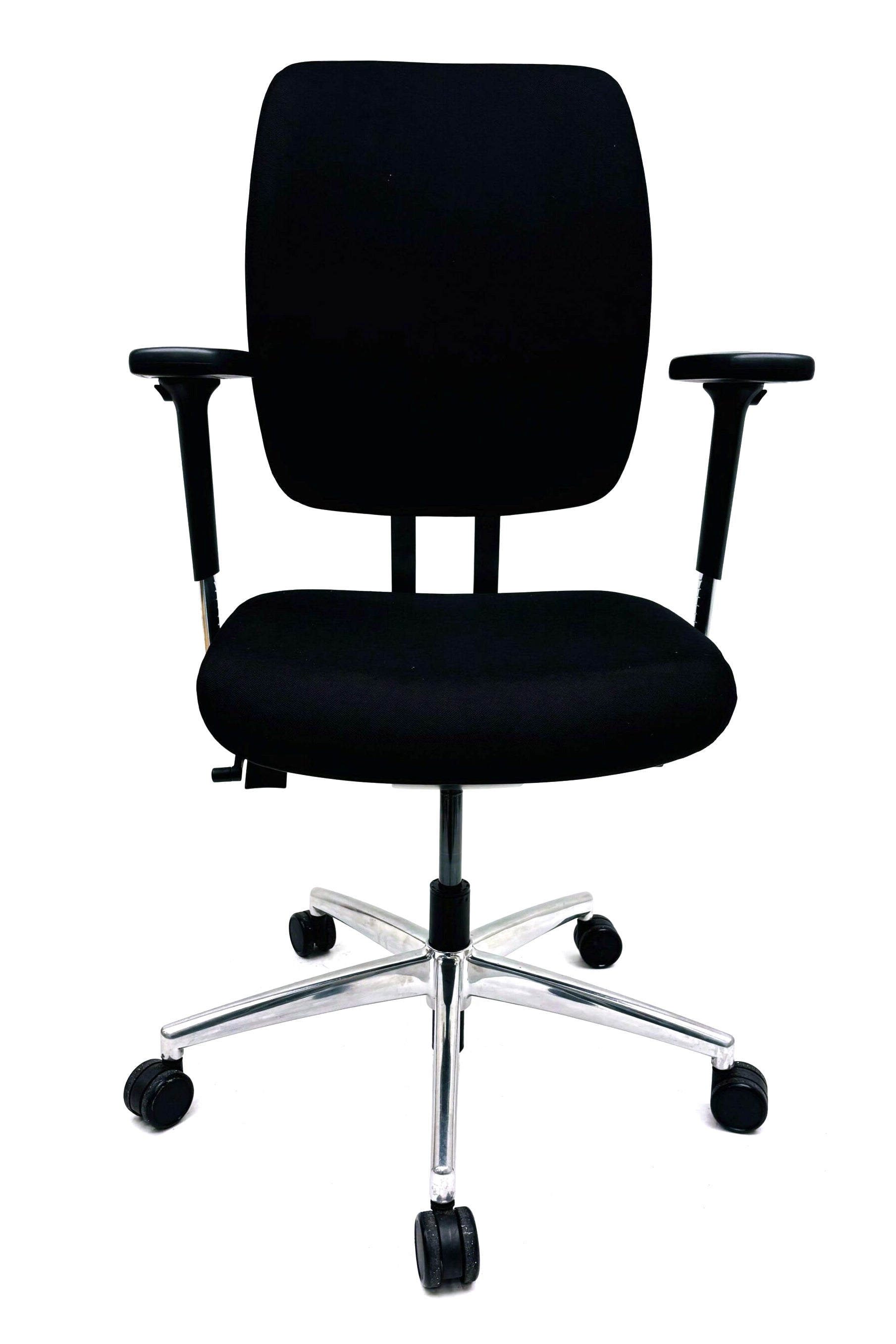 Refurbished Bureaustoel Kembo M9 Zwart / Alu (3D)