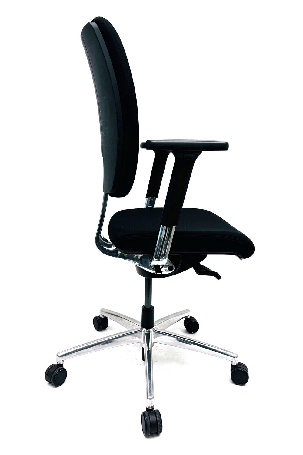 Refurbished Bureaustoel Kembo M9 Zwart / Alu (3D)
