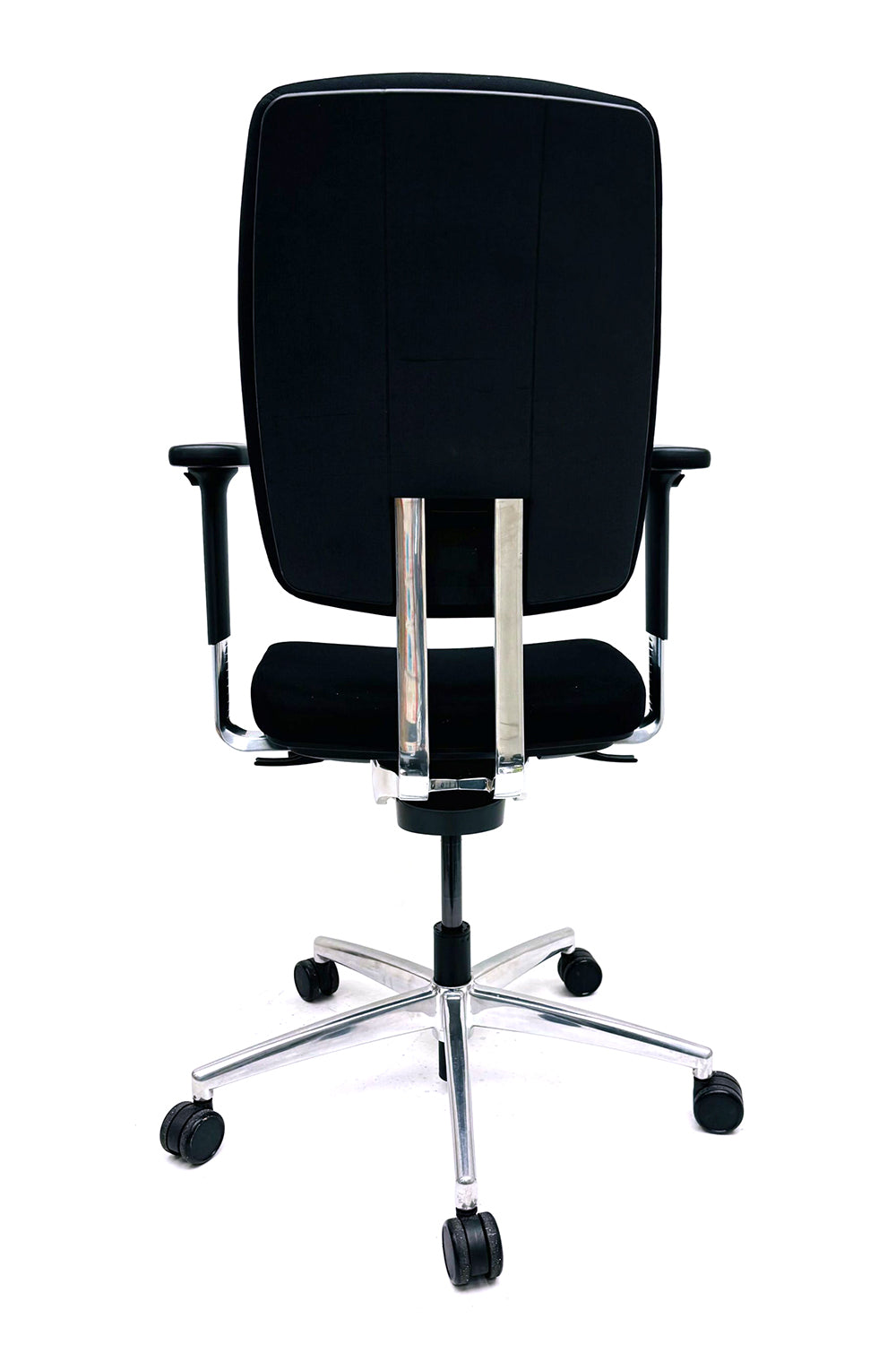 Refurbished Bureaustoel Kembo M9 Zwart / Alu (3D)