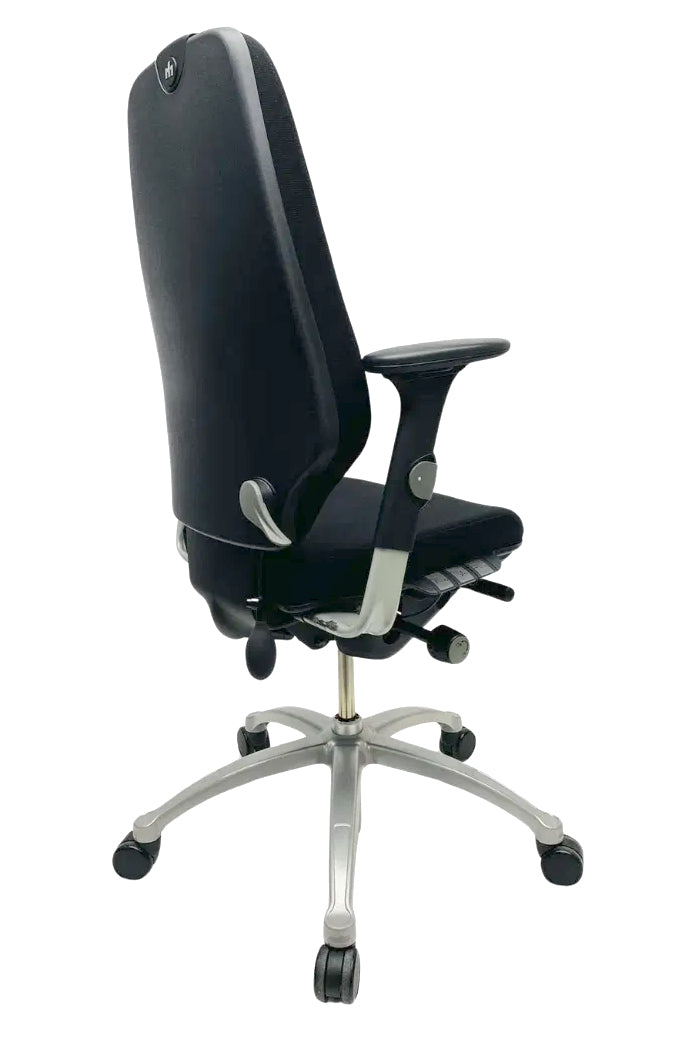 Refurbished Bureaustoel RH Logic 400 Zwart