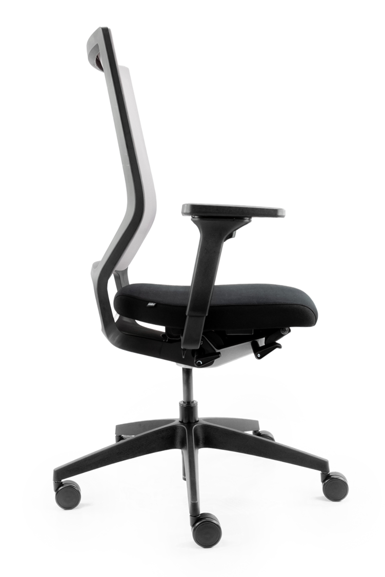 Refurbished Bureaustoel Sedus Quarterback 2 Grijs Zwart