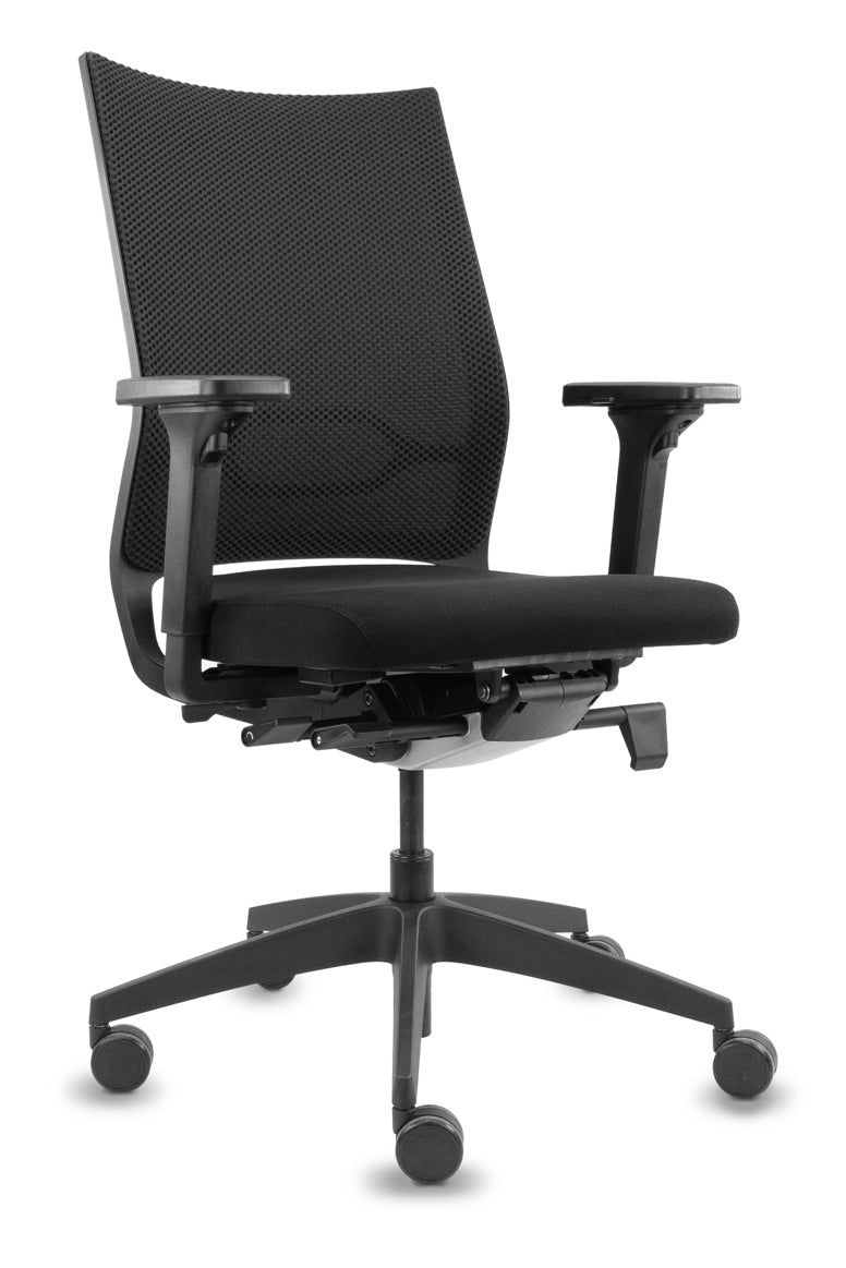 Refurbished Bureaustoel Sedus Quarterback 2 Zwart