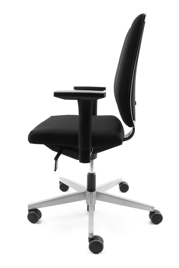 Refurbished Bureaustoel Sedus YA100 Zwart 3D NEN1335