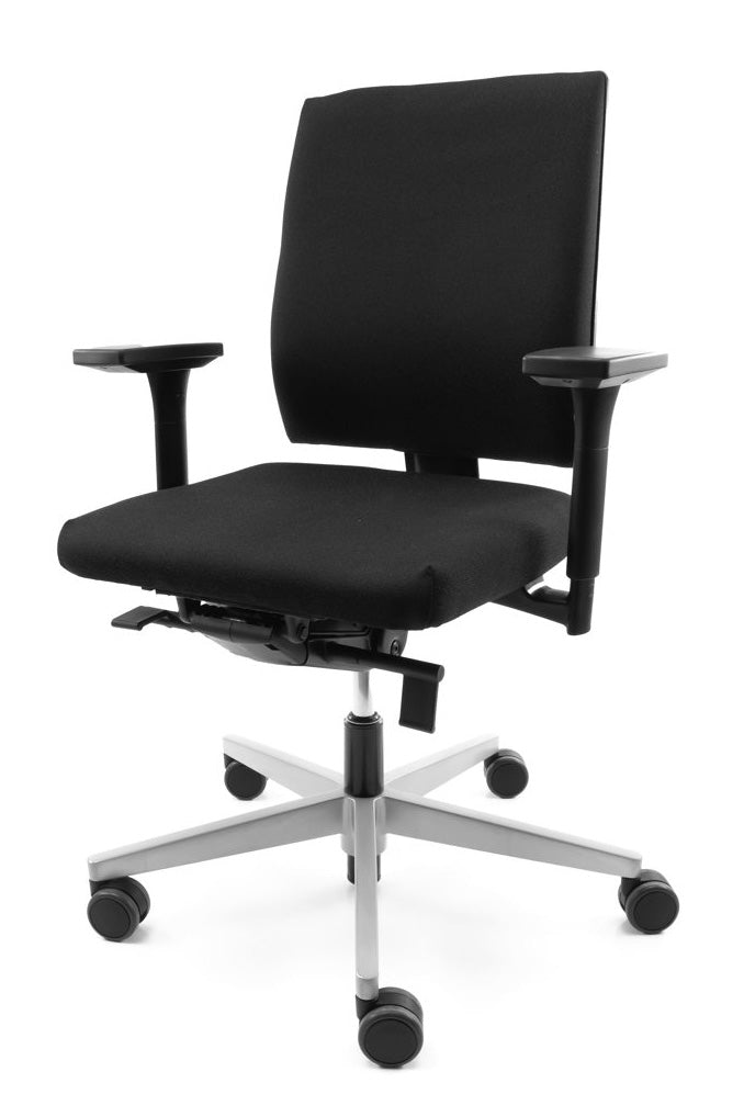 Refurbished Bureaustoel Sedus YA100 Zwart 3D NEN1335