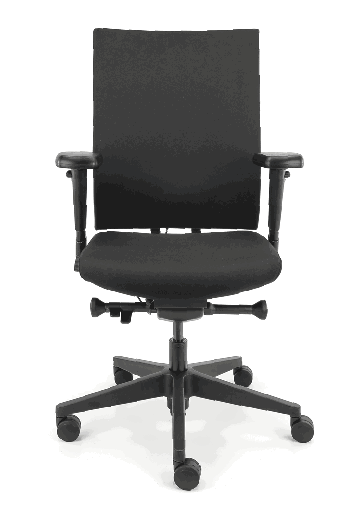 Refurbished Bureaustoel Workliving Zuidas Comfort Black Edition Special - Ergonomisch (N)EN 1335