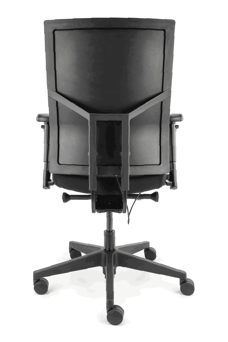 Refurbished Bureaustoel Workliving Zuidas Comfort Black Edition Special - Ergonomisch (N)EN 1335