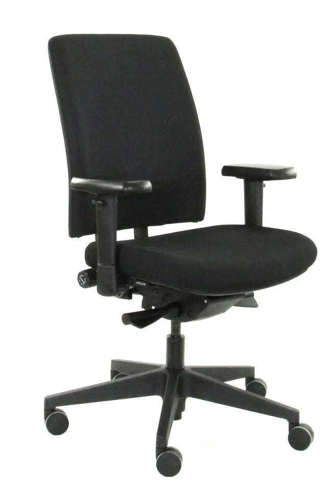 Refurbished Bureaustoel Workliving NPR1813 Jaarbeurs Zwart - ARBO