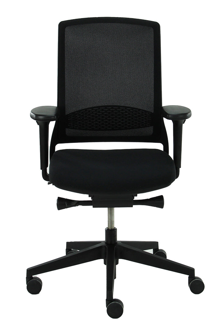 Refurbished Bureaustoel Gispen Zinn Smart Zwart