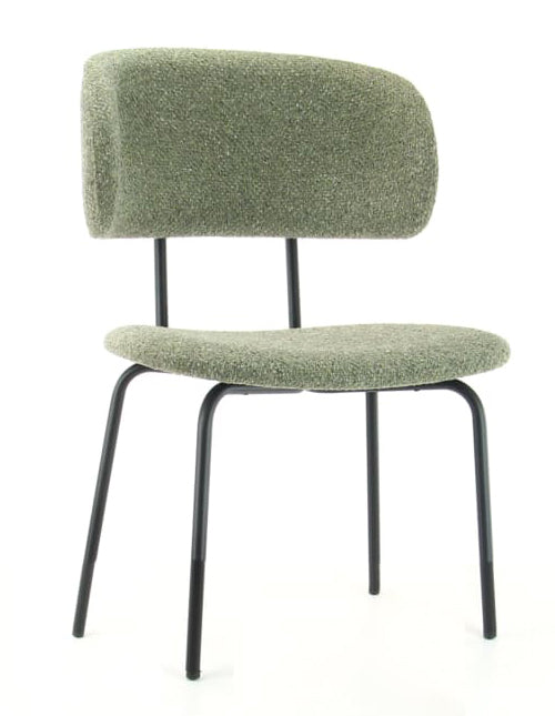 Workliving Eetkamerstoel Bo RS - Society Boucle Turtle - Workliving - Bouclé eetkamerstoelen- Workliving