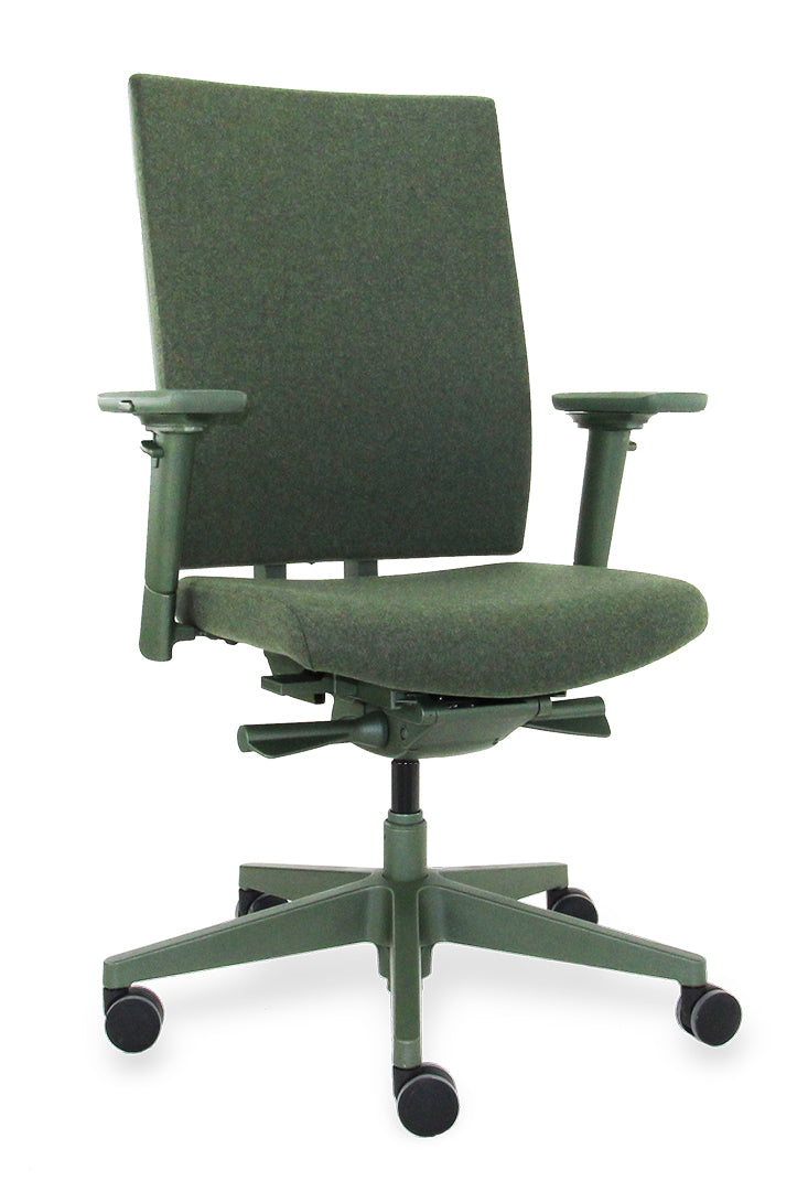 Workliving Zuidas Comfort Green Edition - Zonder Lendensteun - Bureaustoel Ergonomisch Design (N)EN 1335 - Workliving - Bureaustoelen (N)EN- Workliving