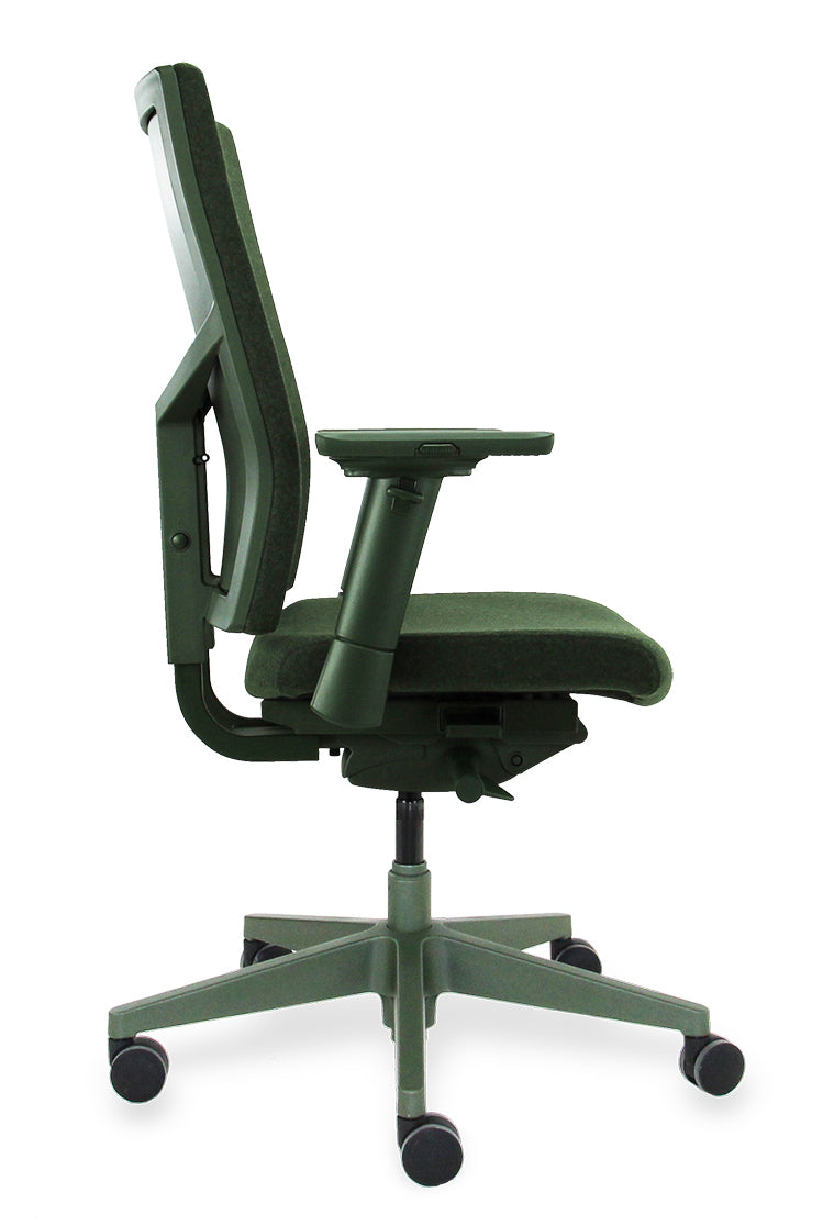 Workliving Zuidas Comfort Green Edition - Zonder Lendensteun - Bureaustoel Ergonomisch Design (N)EN 1335 - Workliving - Bureaustoelen (N)EN- Workliving