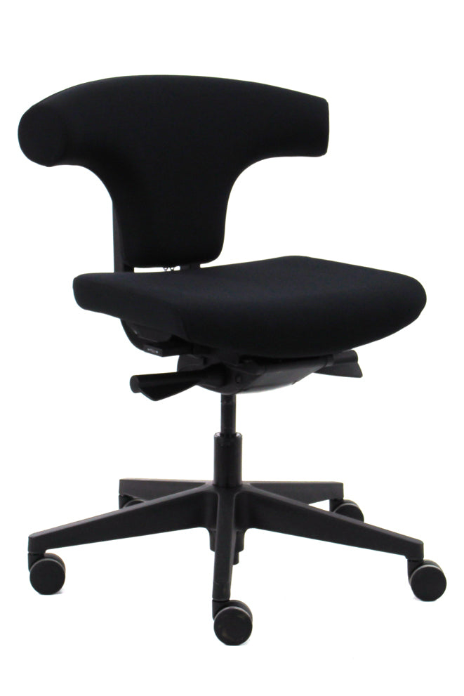 Workliving T-Bone Black Edition Zwart - Bureaustoel Ergonomisch Design (N)EN 1335