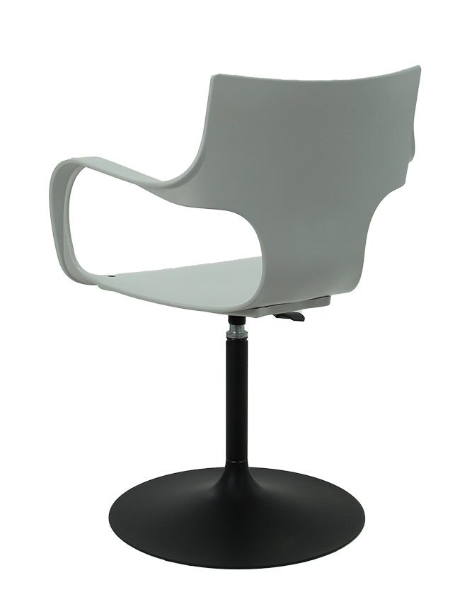 Sample Sale - Workliving Jim Stoel - Wit - Trompet Onderstel - Set van 5