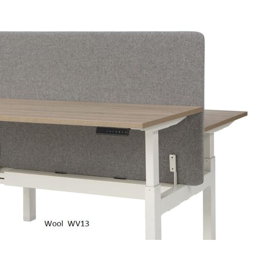 Akoestisch scherm voor Duo Bureau Bench Manhatten (incl.