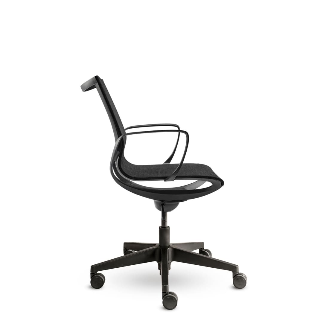 Bureaustoel De Waal Zwart Ergonomisch Design - Bureaustoelen