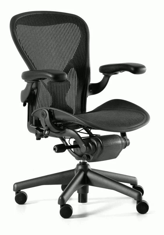 Refurbished Herman Miller Aeron "B" Posturefit Bureaustoel