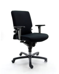Bureaustoel Refurbished Zwart Ergonomisch Comforto 77