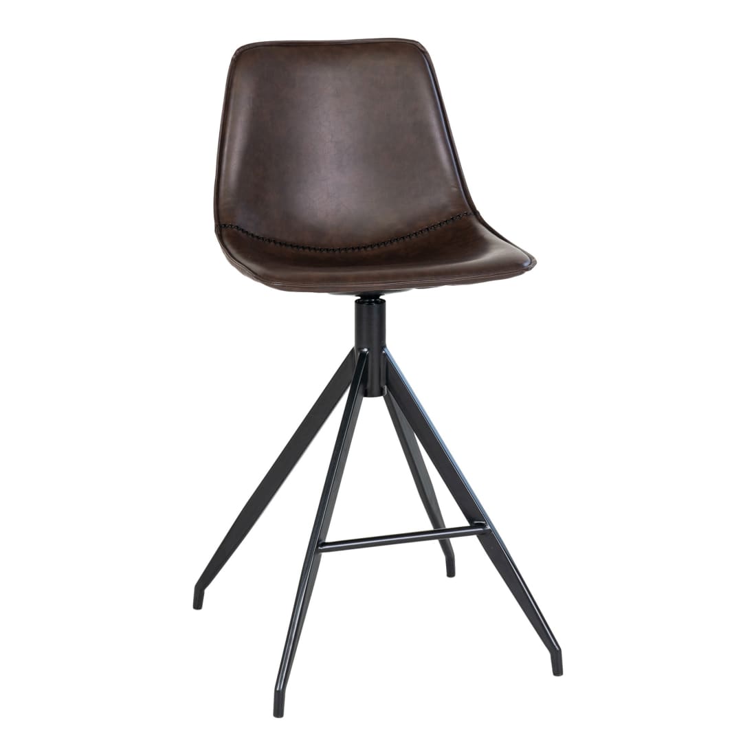 House Nordic 2 x Monaco barstoel bruin. - Barkrukken