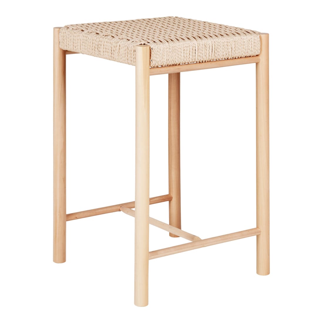 House Nordic Barstoel Abano Populier Naturel Wicker -