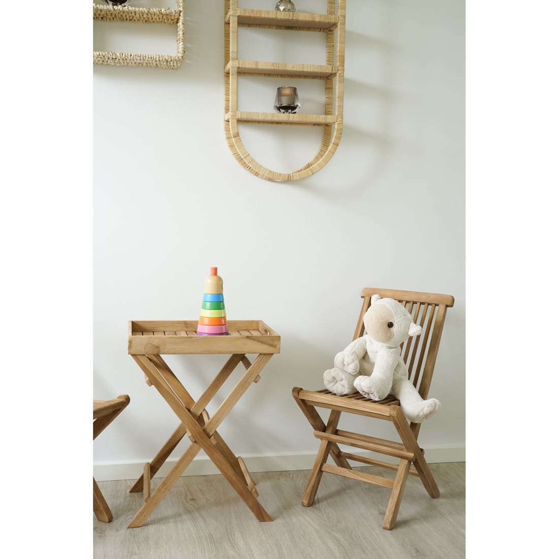 House Nordic De Toledo Teak Tuinstoel - kinderstoel set van