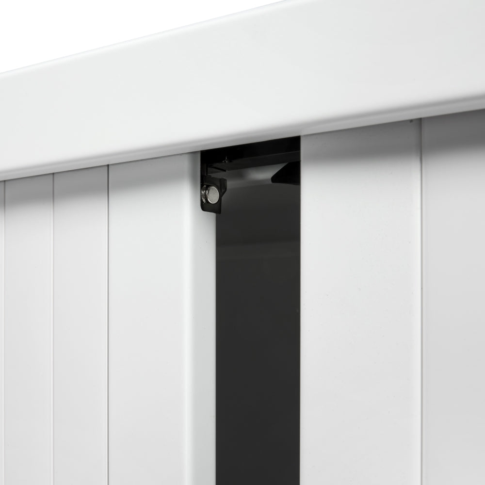 Manhattan Roldeurkast New York - 105x120x43cm - incl. 2 legborden