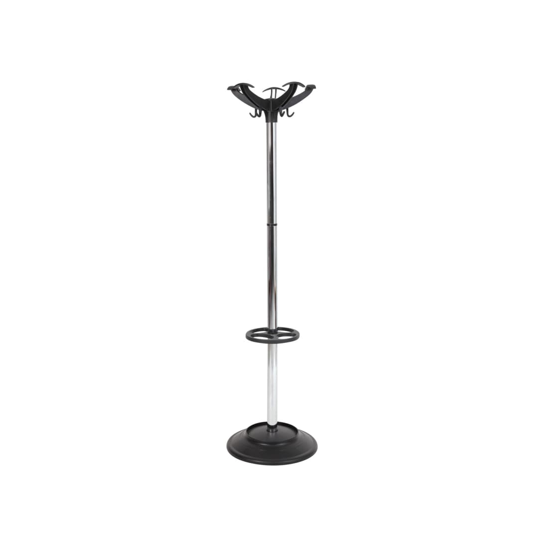 Kapstok/Garderobe (173x45x40 cm) Chroom - Kapstokken
