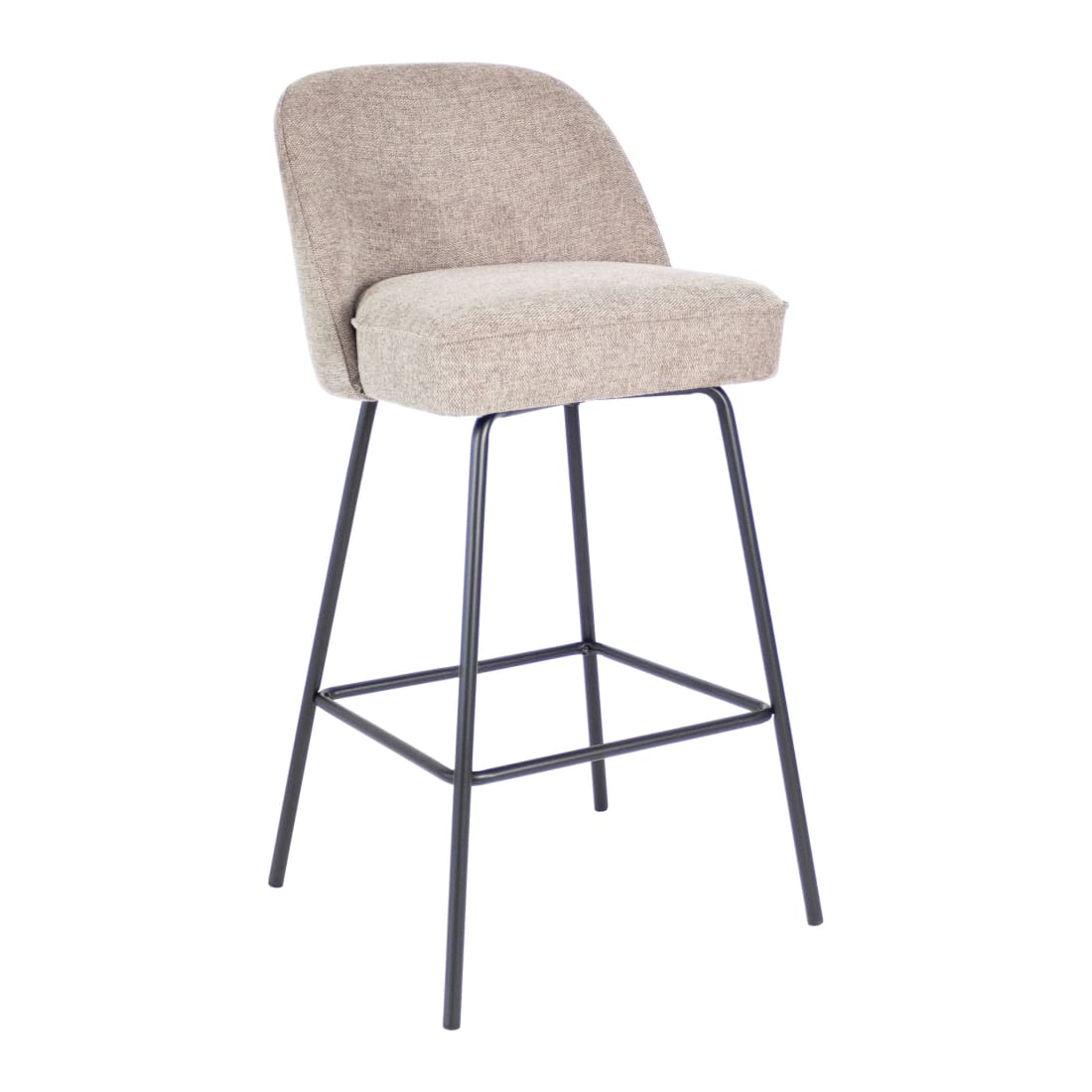 Kick Barkruk Lucy - Taupe - Lage Barkrukken