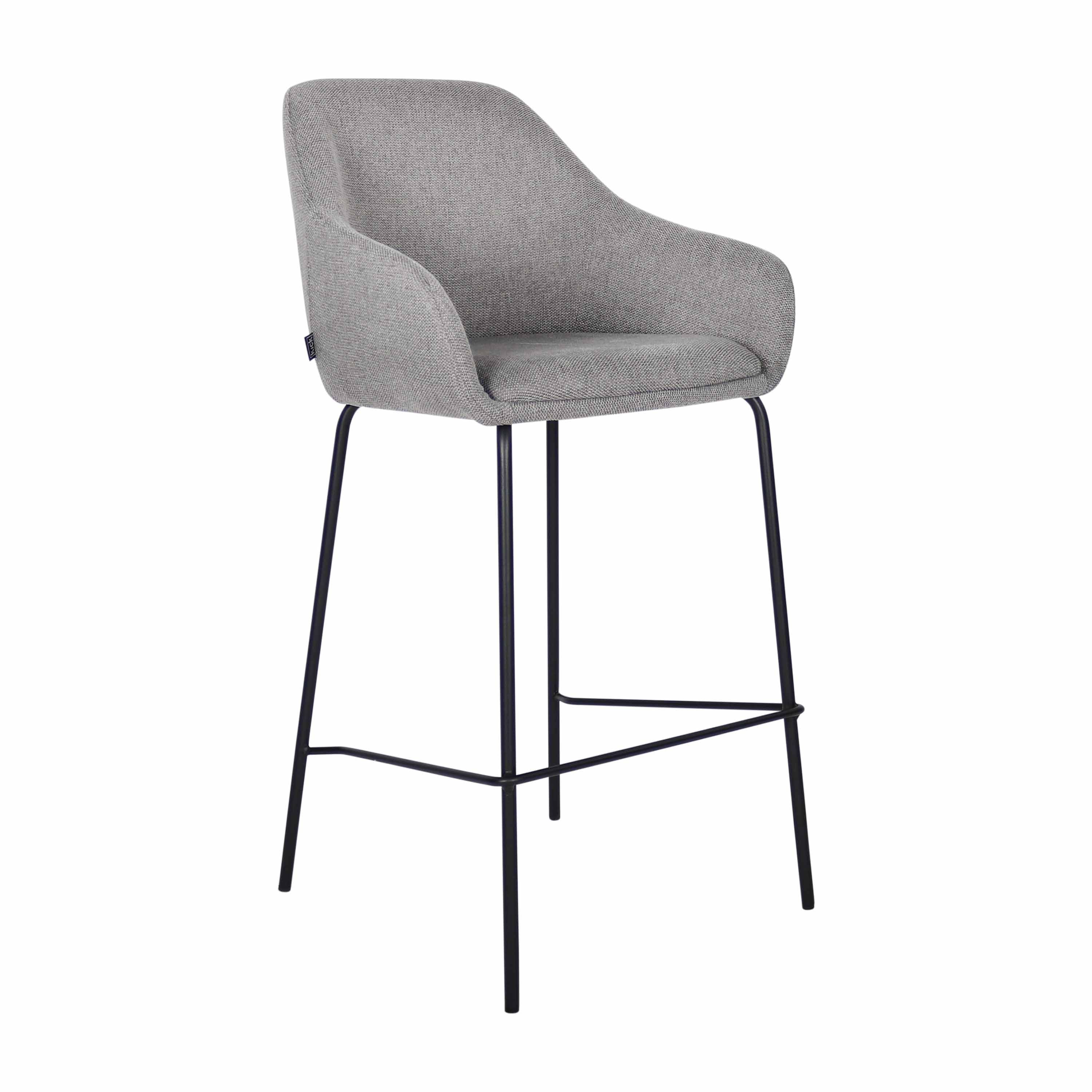 Kick Suus Barkruk Donkergrijs - Kick Collection - Barkrukken- Workliving