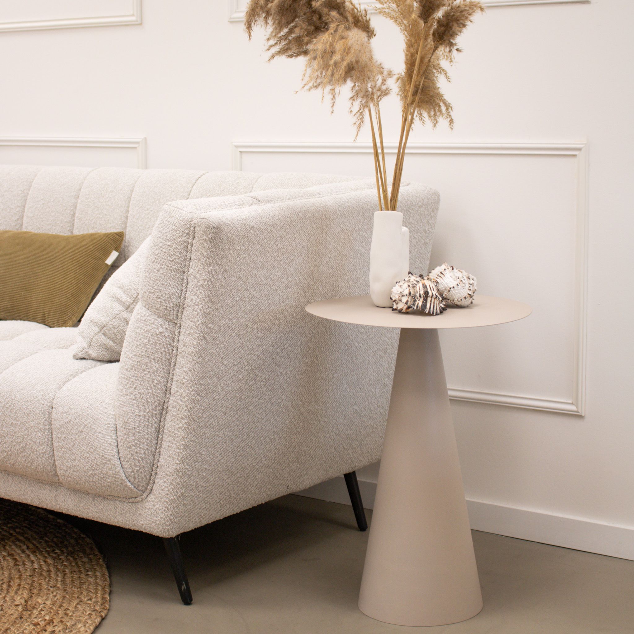 Kick Bijzettafel VIC Hoog - Beige