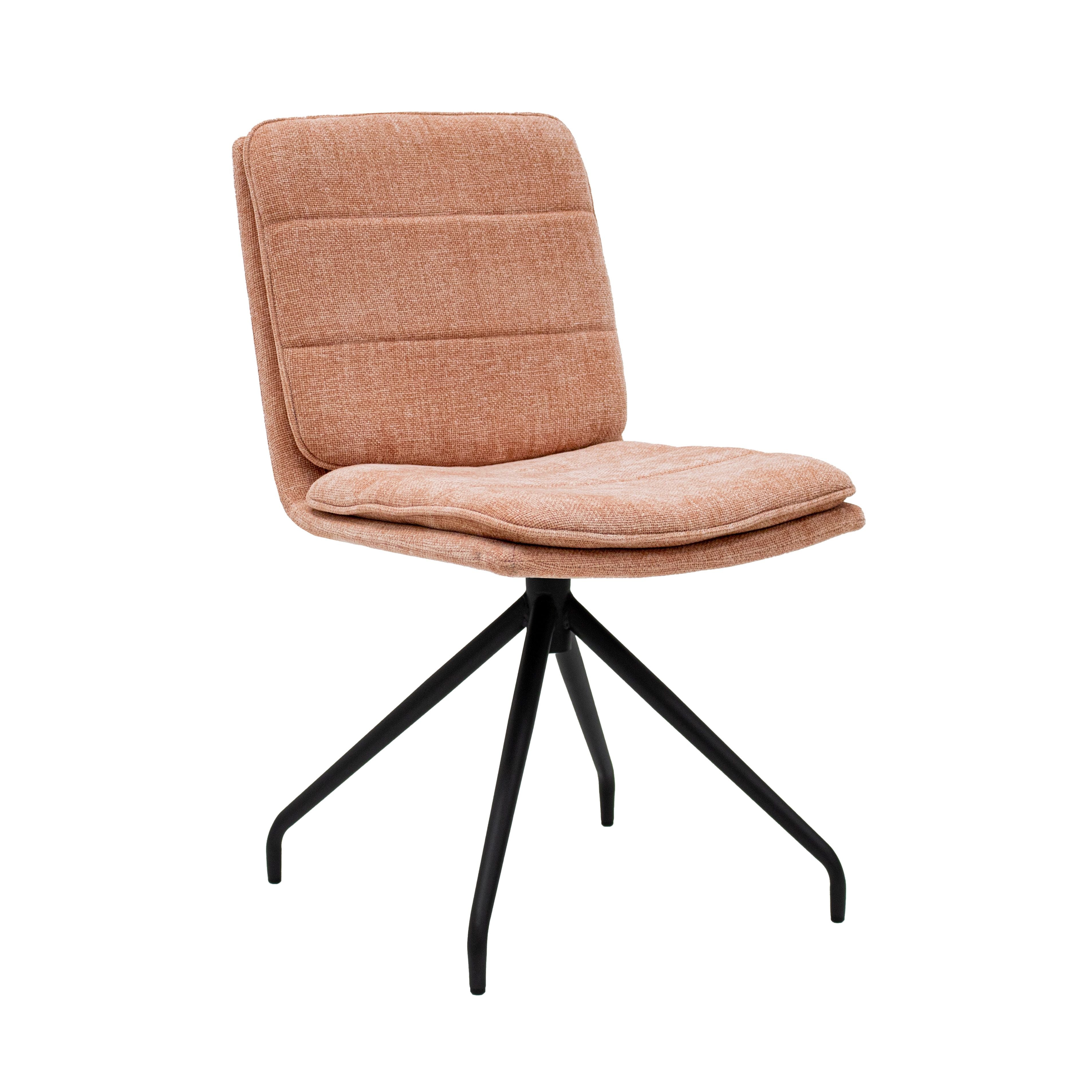 Kick Aron Dining room chair rotatable - Pink